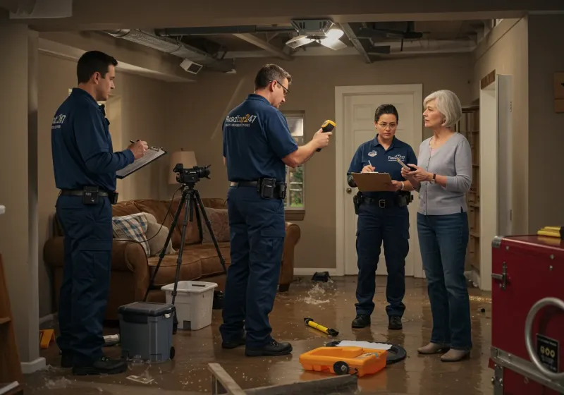 Water Damage Assessment and Insurance Documentation process in Mineral Springs, NC