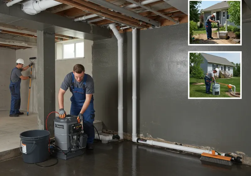 Basement Waterproofing and Flood Prevention process in Mineral Springs, NC